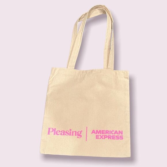 Harry Styles Pleasing Pink Canvas LA Pop Up Shop Tote Bag - Picture 2 of 5